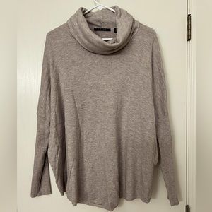 Dolman sleeve, cowl neck, long sleeve sweater